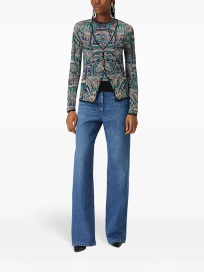 Missoni Multicolor Pattern Cardigan