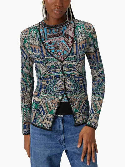 Missoni Multicolor Pattern Cardigan