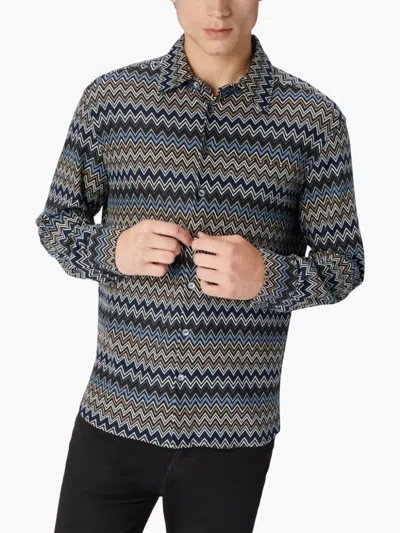 Shop Missoni Shirt With Zigzag Pattern