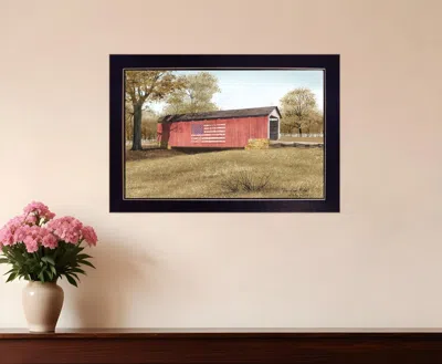 Homezia Sassafras Ridge 3 Black Framed Print Wall Art