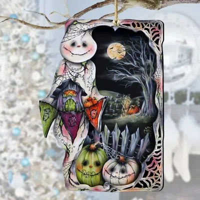 G. Debrekht Night Of The Pumpkins Wooden Ornaments By J. Mills-price