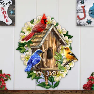 G. Debrekht Spring Awakens Holiday Door Decor By D. Gelsinger
