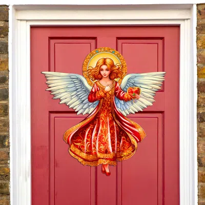 G. Debrekht Angel With Love Holiday Door Decor By