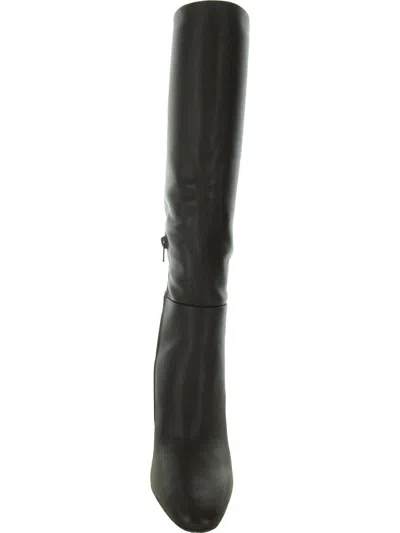 Steve Madden Archers Womens Tall Pumps Knee-high Boots In Brown