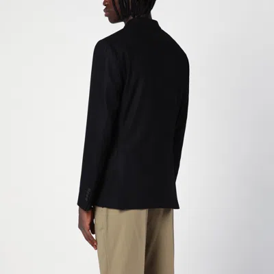 Santaniello Double-breasted Jacket In Wool-blend