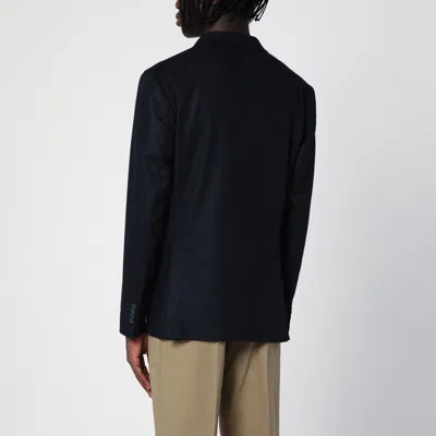 Santaniello Double-breasted Jacket In Wool-blend