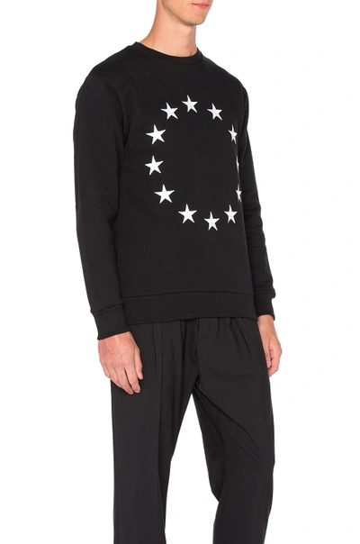 Shop Etudes Studio Studio Etoile Europe Crew Sweatshirt In Black