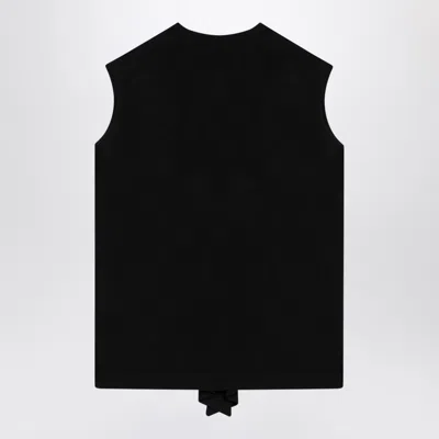 The Row Essential Wool Waistcoat Cardigan
