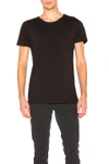 John Elliott Relaxed Crew Neck T-shirt In Black