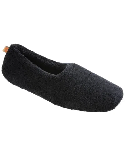 Acorn Spa Travel Slipper In Black