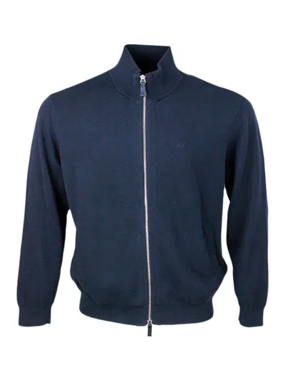 Armani Exchange Sweaters In Blue
