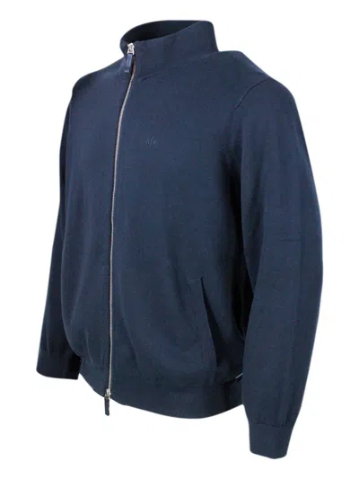 Armani Exchange Sweaters In Blue