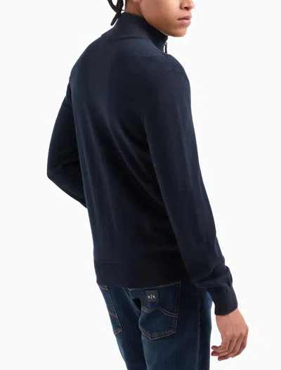 Armani Exchange Sweaters In Blue
