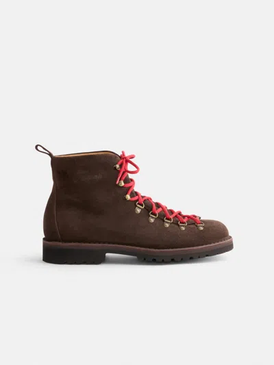 Alex Mill Fracap Magnifico Boot In Brown Suede