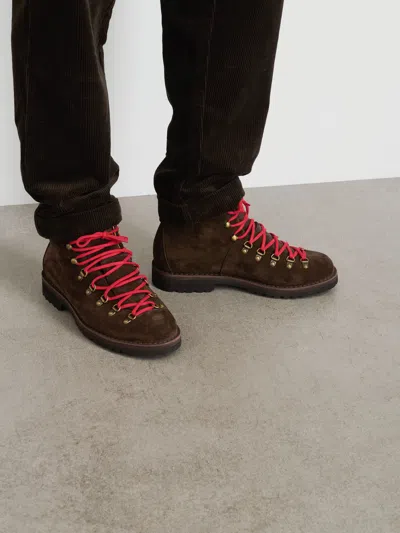 Alex Mill Fracap Magnifico Boot In Brown Suede