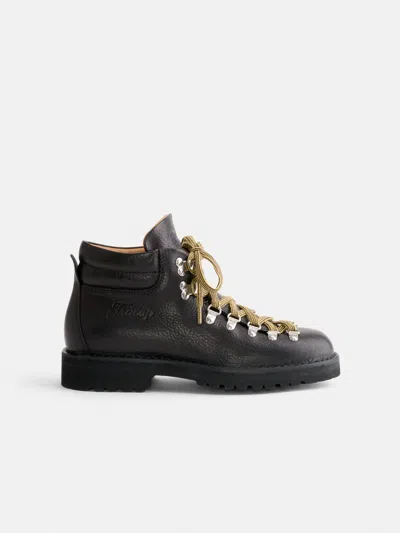 Alex Mill Fracap Magnifico Boot In Black Leather