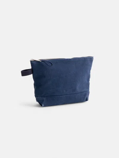 Alex Mill The Perfect Canvas Pouch In Navy