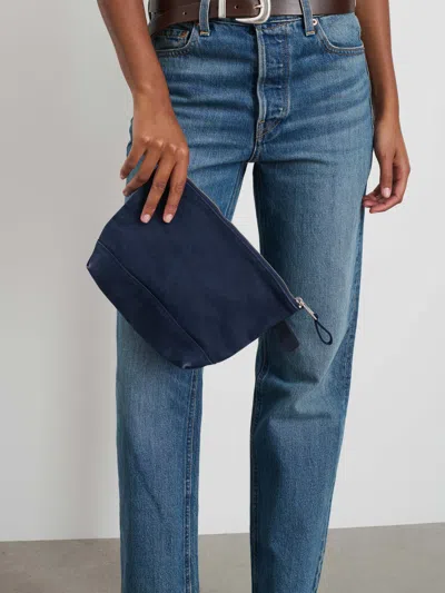 Alex Mill The Perfect Canvas Pouch In Navy