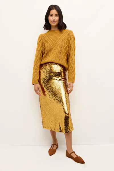 Marie Oliver Wray Skirt In Tumeric