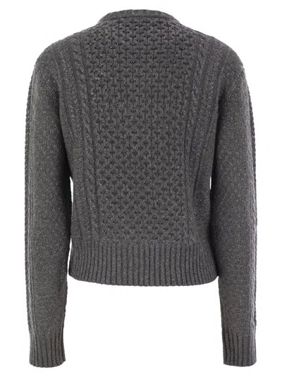 Fabiana Filippi Platinum Fisherman Jersey With Lurex