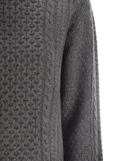 Fabiana Filippi Platinum Fisherman Jersey With Lurex