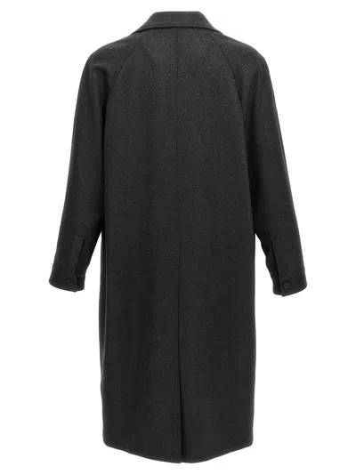Fendi Single-breasted Cashmere Coat