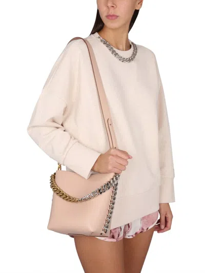 Shop Stella Mccartney Falabella Sweatshirt In Beige