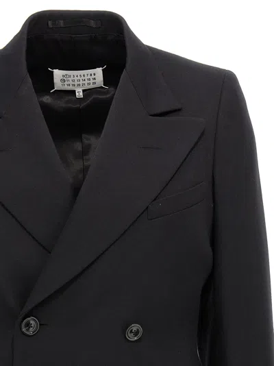 Maison Margiela Double-breasted Blazer Blazer And Suits Black