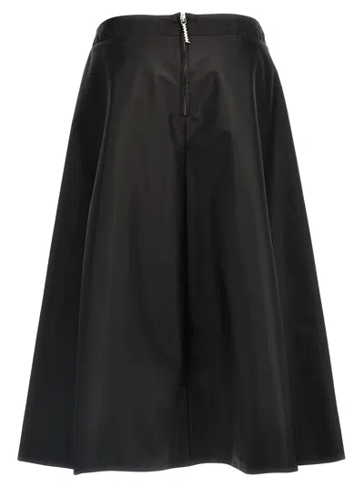 Marni Black Asymmetric Trapeze Skirt