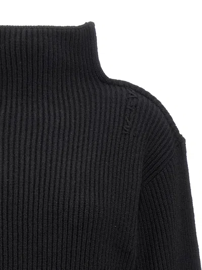 Marni Black Wool Turtleneck