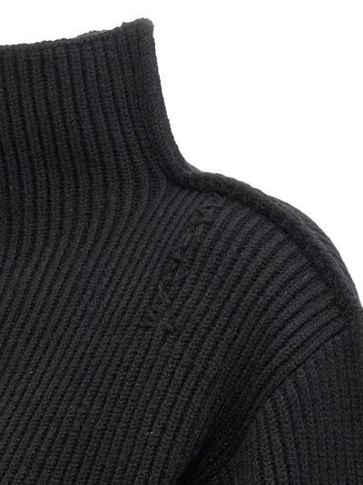 Marni Black Wool Turtleneck