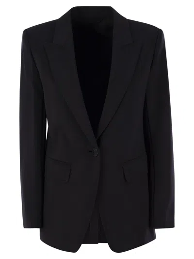 Shop Max Mara Studio Caprara Single Breasted Blazer