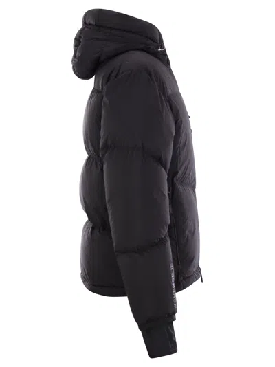 Shop Moncler Grenoble Mandres Short Down Jacket With Hood