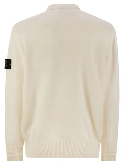 Stone Island Cotton Blend Sweater