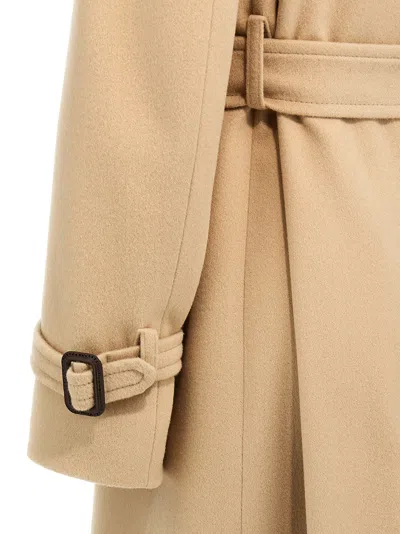 Tagliatore 'luanne' Belted Double-breasted Coat