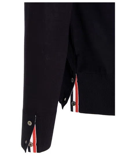 Thom Browne Classic V-neck Cardigan In Fine Merino Wool With 4bar Stripes Clothing