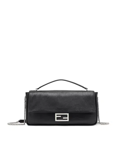 Shop Fendi Bag In Black