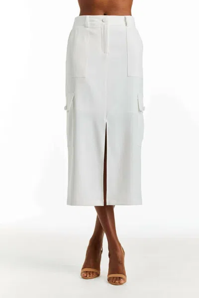 Drew Danica Skirt In White In White