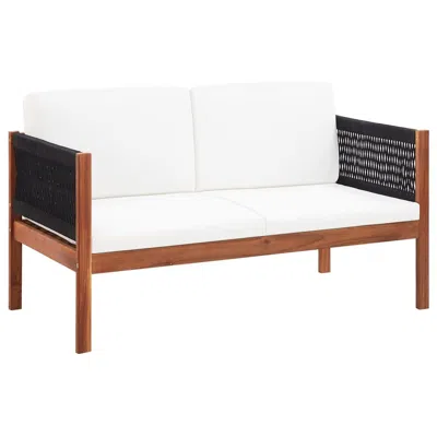 Vidaxl Garden Sofa 2-seater Solid Acacia Wood, 46341