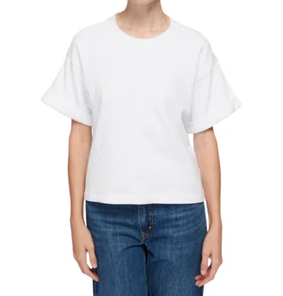 Nation Ltd Bane Sweatshirt Tee In White In White