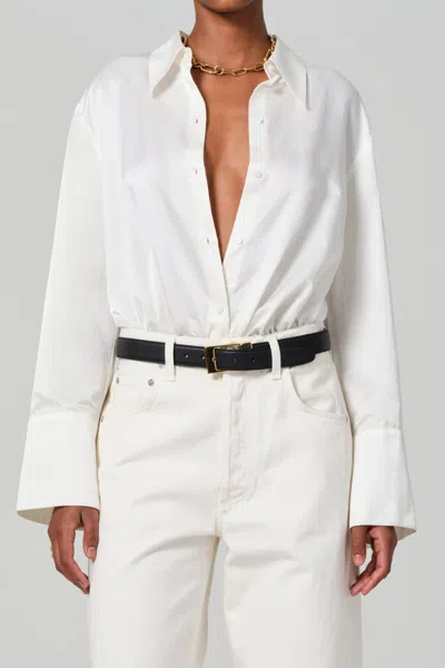 Citizen Of Humanity Camilia Button Down Shirt In Cassi