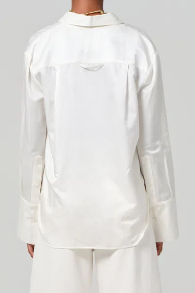 Citizen Of Humanity Camilia Button Down Shirt In Cassi