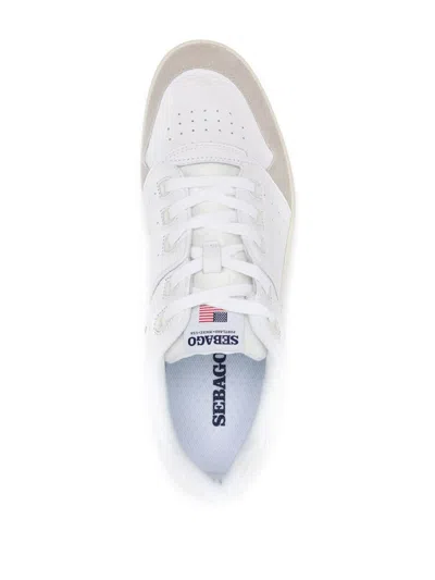 Sebago Hurricane Lace-up Sneakers In White