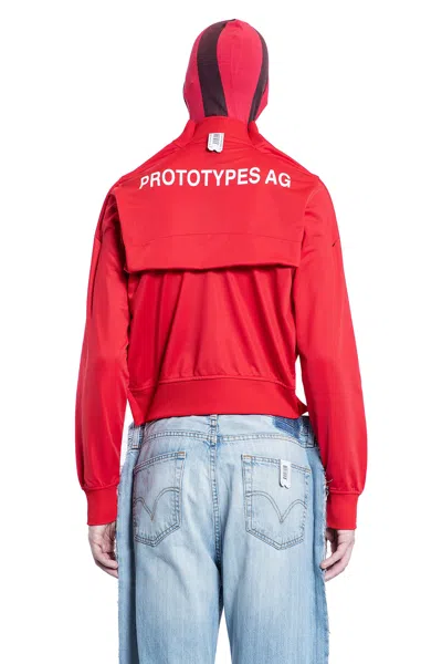 Prototypes Man Red Sweatshirts In Red