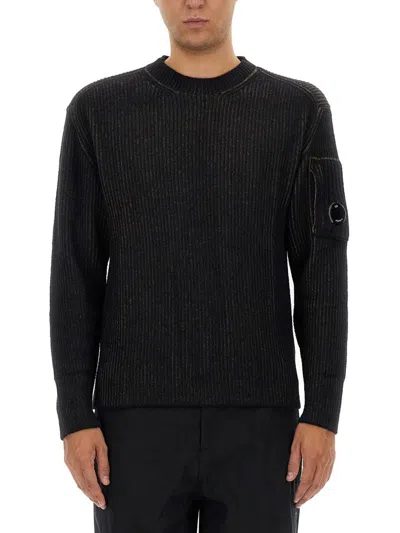 C.p. Company C.p.company Sweatshirt With Logo In Green