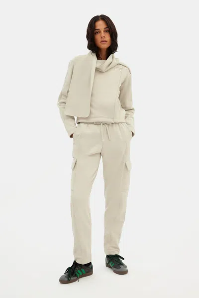 Girlfriend Collective Bone Jaya Scarf Sweatshirt