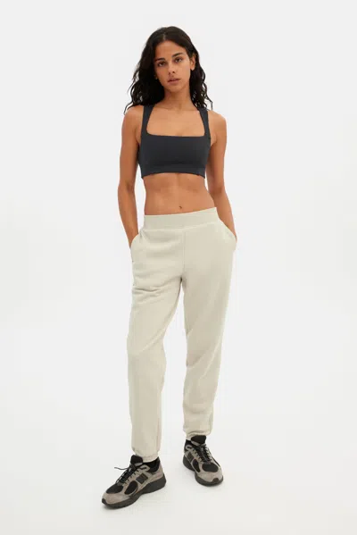 Girlfriend Collective Bone Leora Jogger Sweatpant