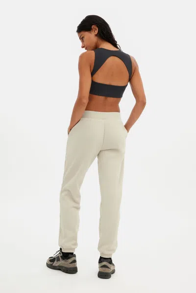Girlfriend Collective Bone Leora Jogger Sweatpant