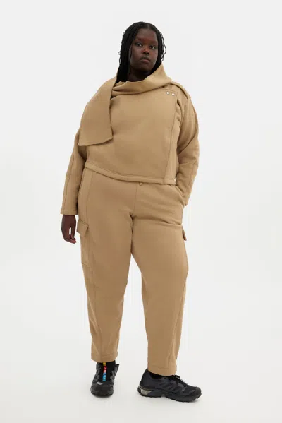 Girlfriend Collective Brulee Jaya Scarf Sweatshirt