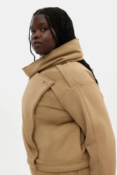 Girlfriend Collective Brulee Jaya Scarf Sweatshirt